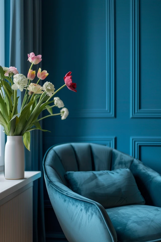 Timeless Blue Exteriors: Navy and Green Options