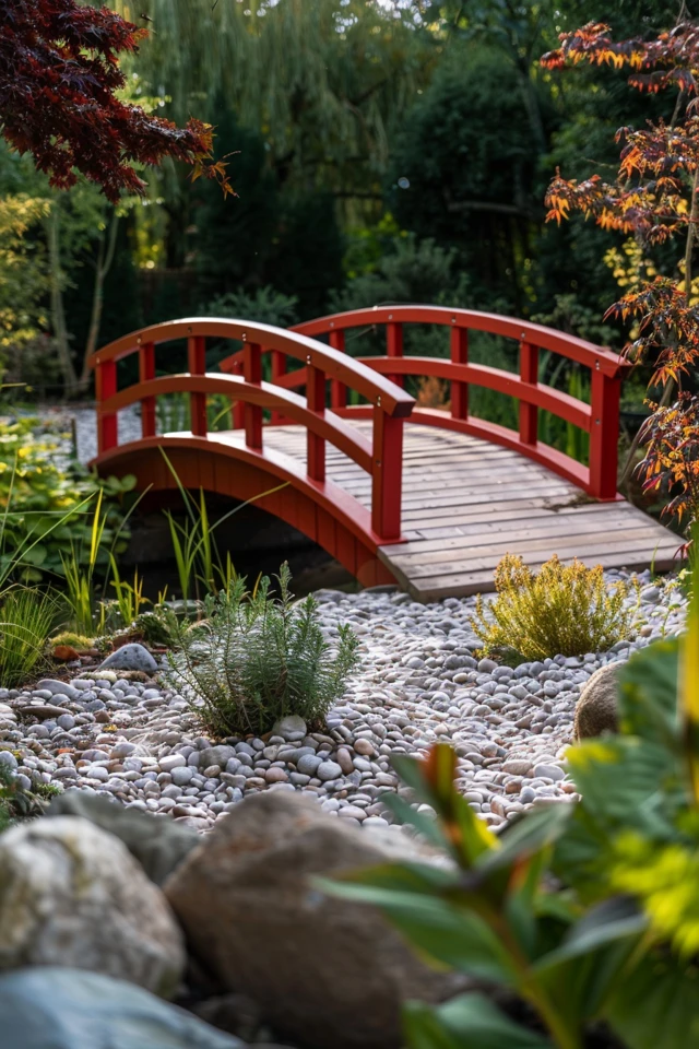 Small Garden Bridge Ideas for Charming Backyards