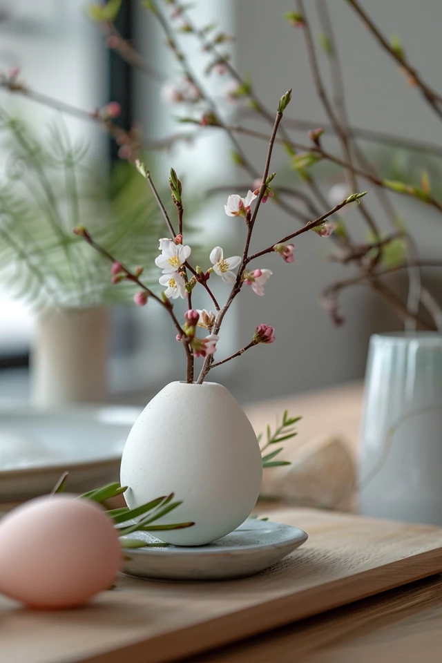 Modern Easter Theme Decor for a Contemporary Home