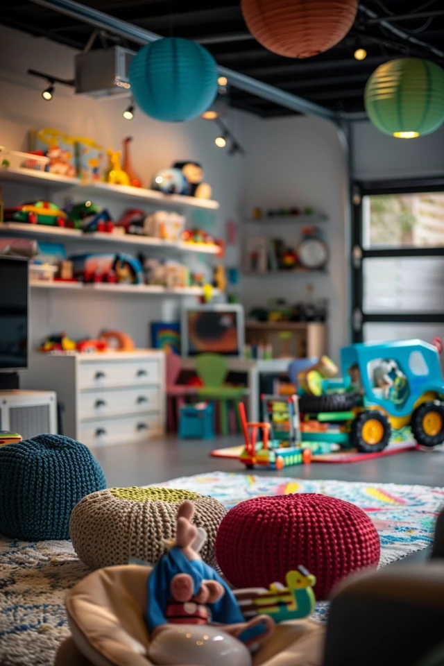 Garage Playroom Ideas: Creative Transformed Spaces