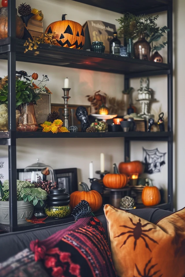 DIY Halloween Shelves: Tips and Tricks for Creepy Decor