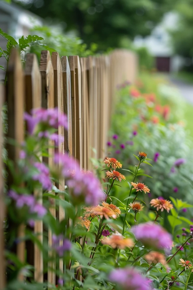 Fence Line Landscape Ideas for Stunning Borders
