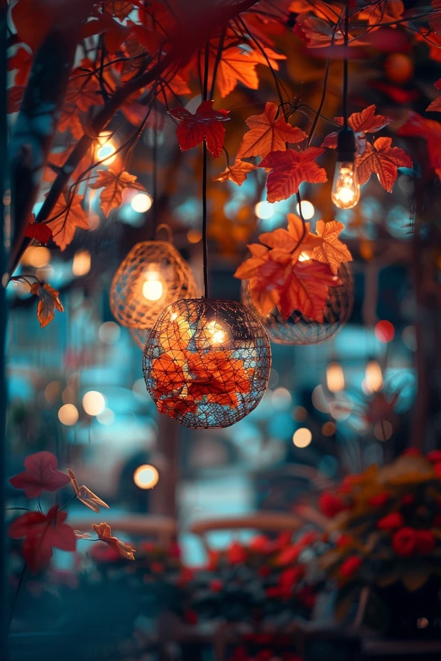 Autumn Pendant Lights: Elegant Illumination