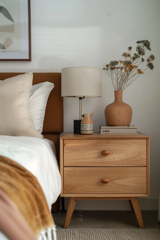 Trendy Painted Nightstand Designs