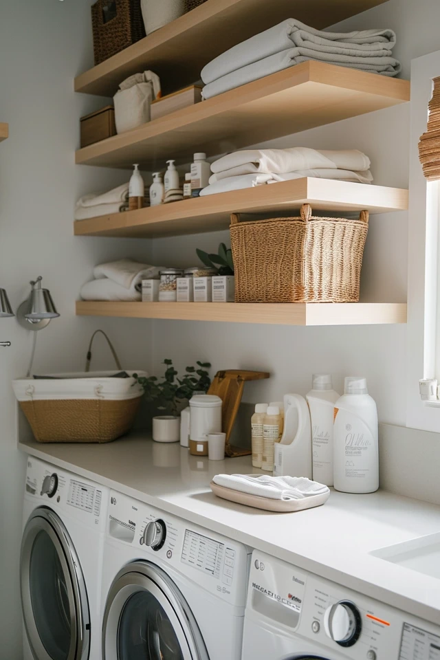 Creative Storage Solutions for Small Laundry Rooms