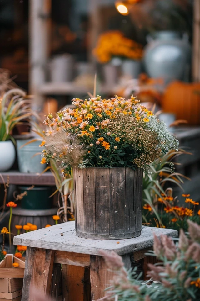 Creative Ideas for Fall Planters