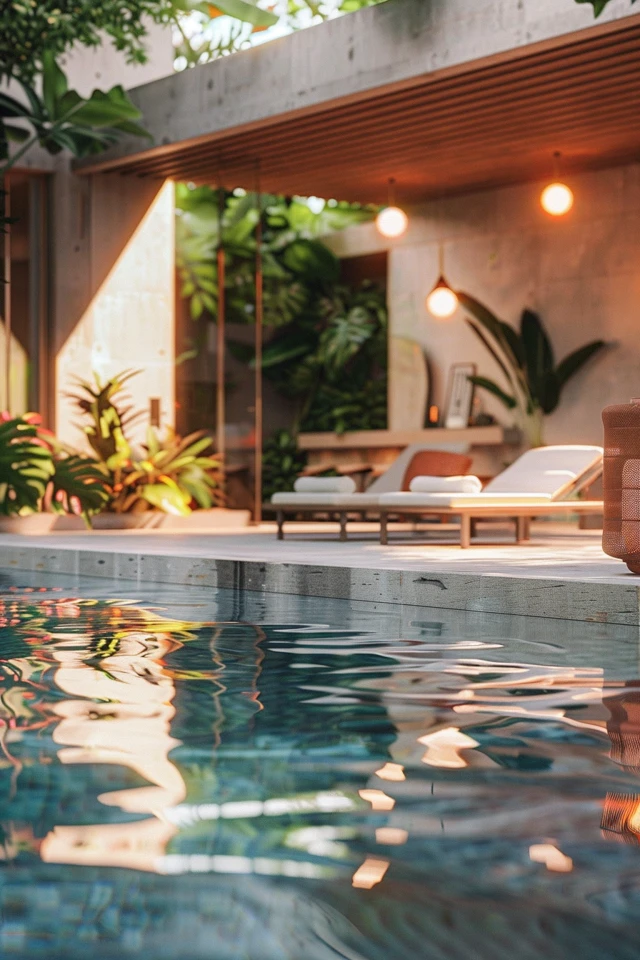 Outdoor Pool Lighting