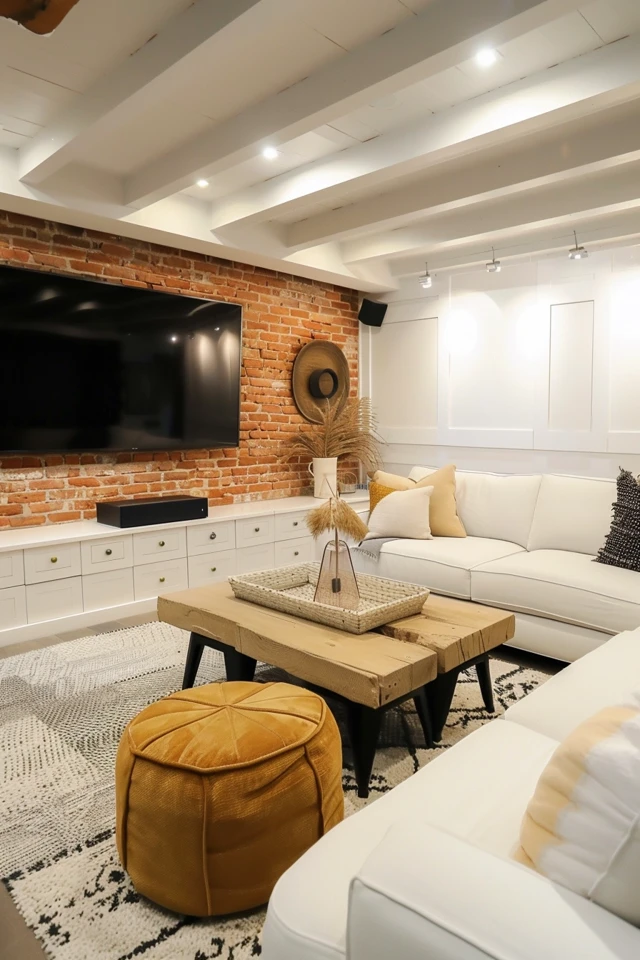 5 Tips for Creative Basement TV Wall Ideas