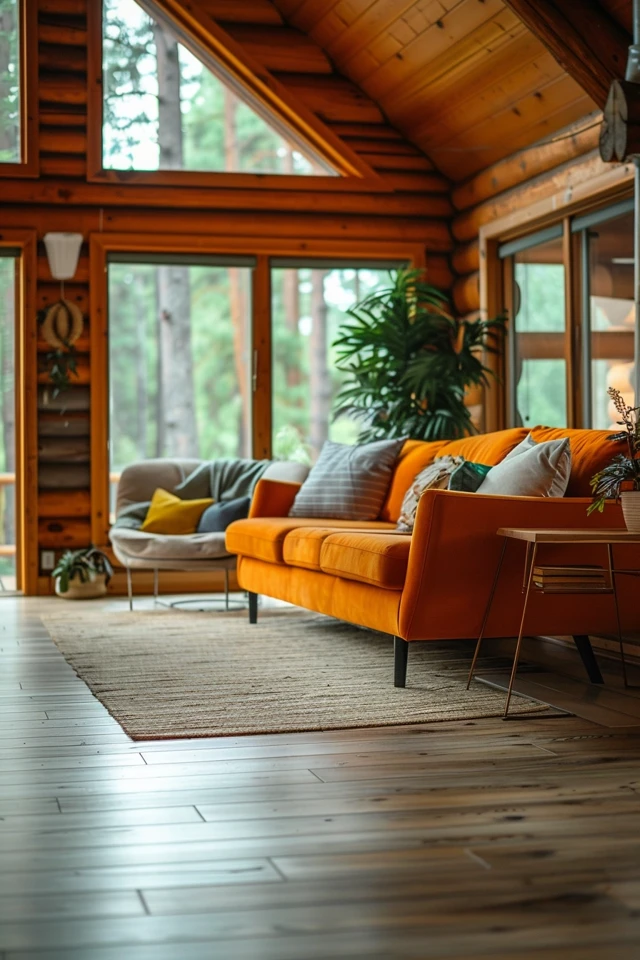 Rustic Log Cabin Flooring Ideas That Wow