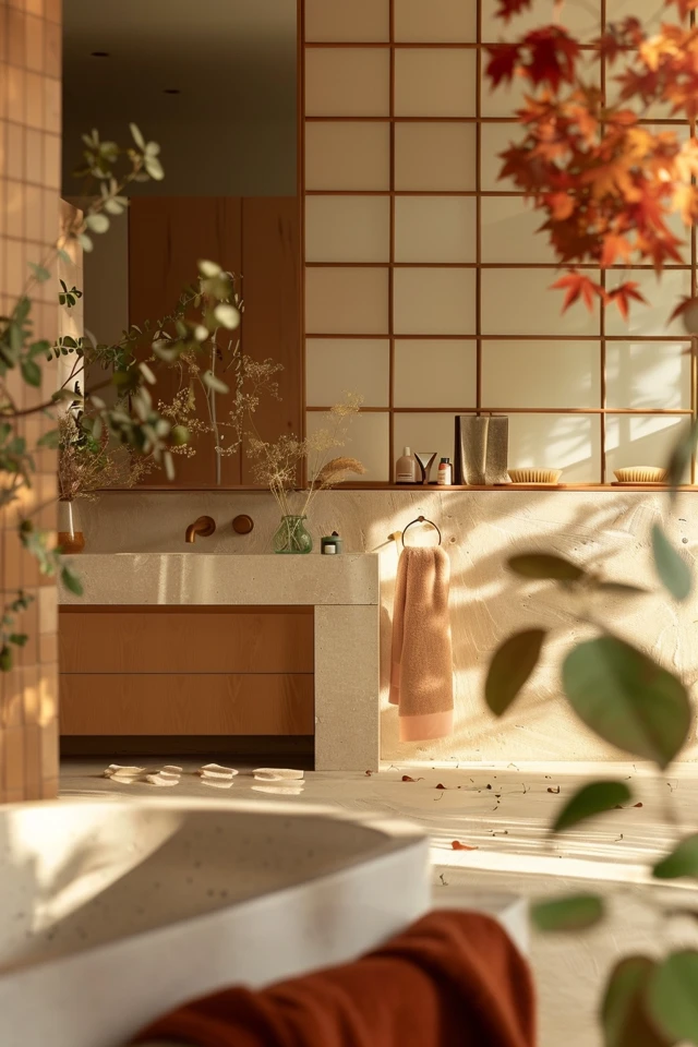 Earthy Bathroom Ideas for a Nature-inspired Oasis