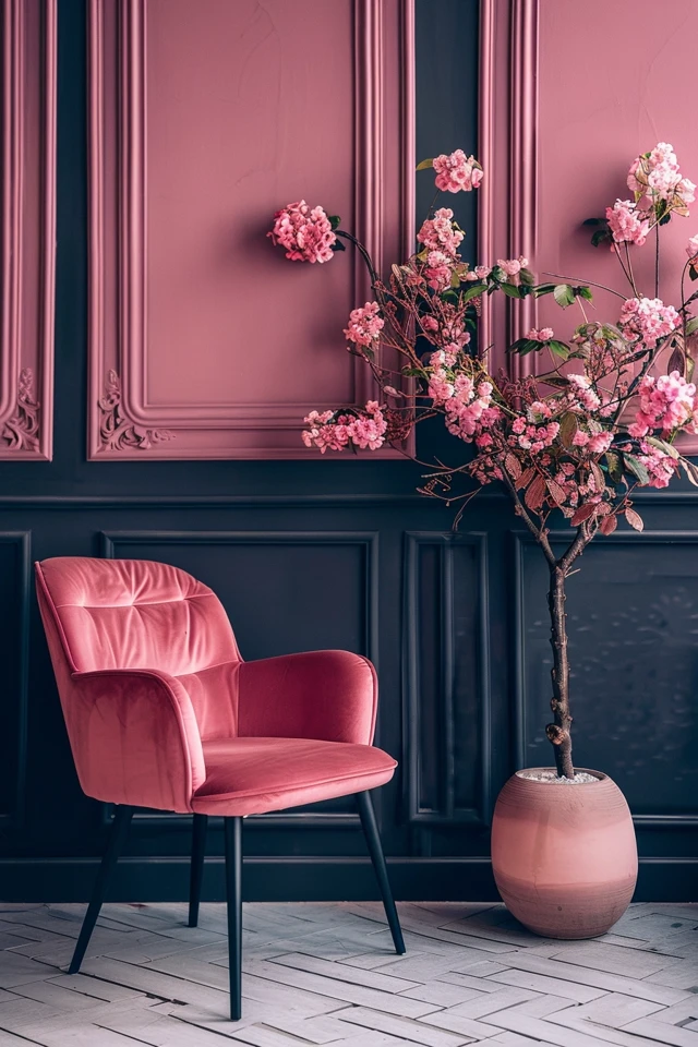 Chic Pink and Black Room Ideas for a Stylish Space