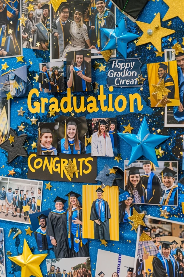 Creative Senior Graduation Picture Board Ideas