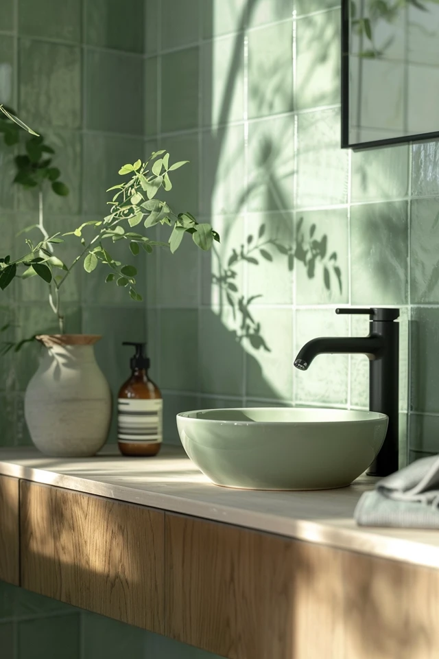 Sage Green Bathroom Ideas: Fresh Decor Tips - photo 2