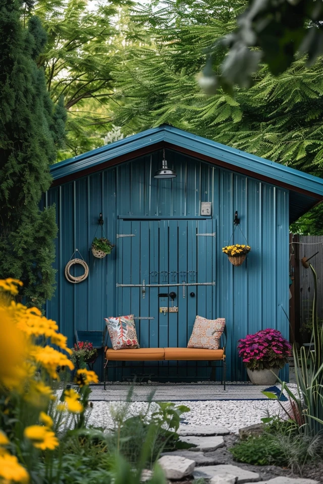 Metal Shed Makeover Ideas for Your Backyard