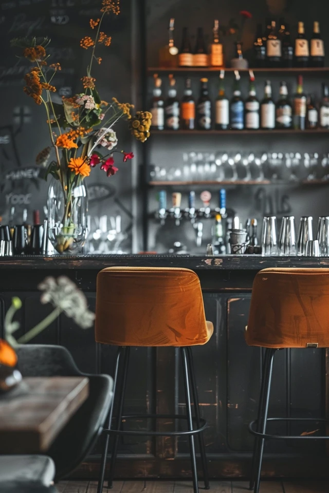 Ghostly Bar Decor