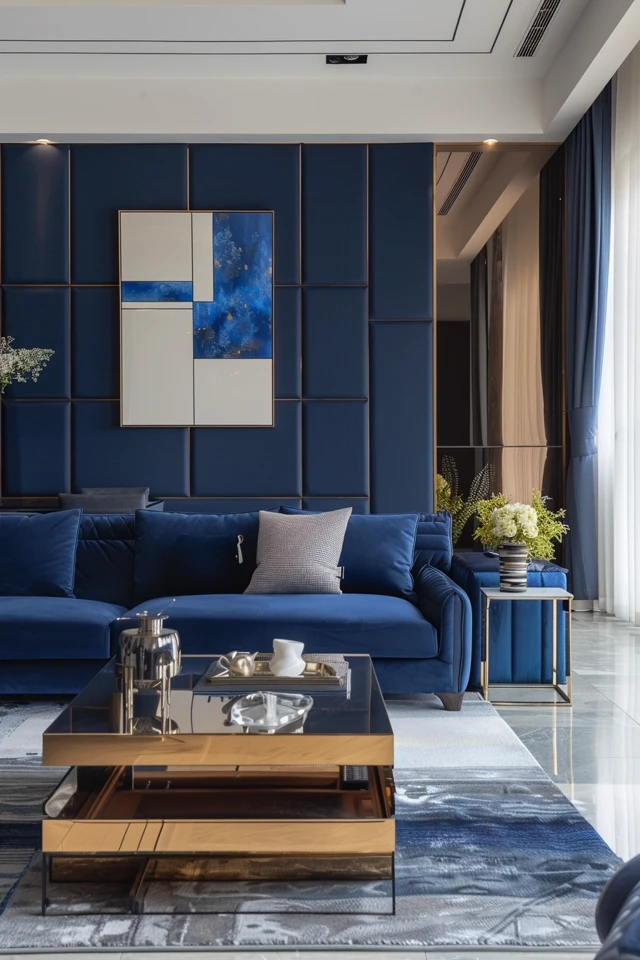 Chic Royal Blue Living Room Ideas to Inspire You