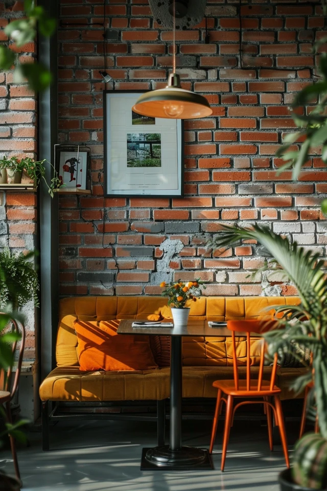 Creative Interior Brick Wall Painting Ideas