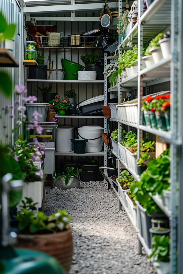 Smart Lawn Equipment Storage Solutions