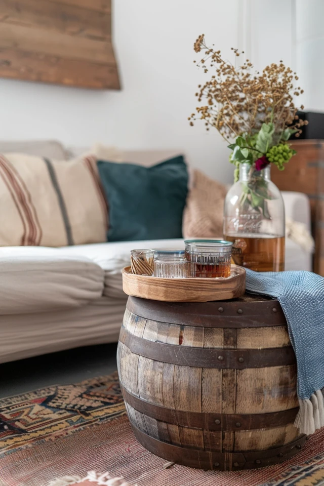 Whiskey Barrel Decorating Ideas for Your Home - photo 2