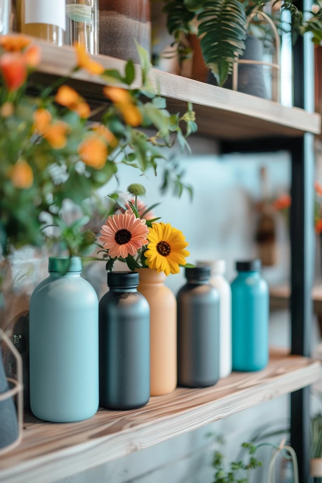 Creative DIY Water Bottle Storage Solutions
