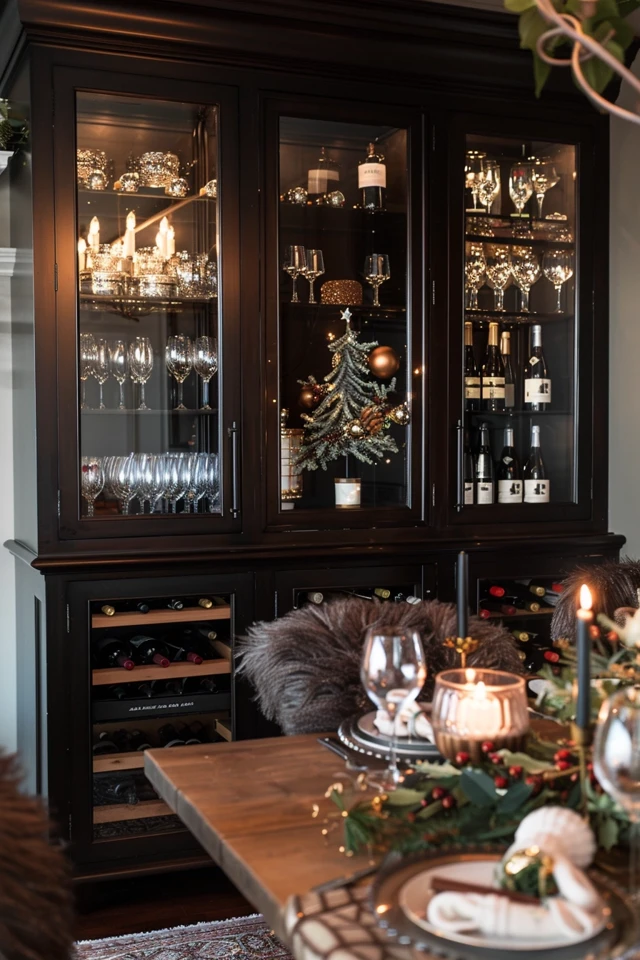 Dining Room Storage: Christmas Theme Buffets