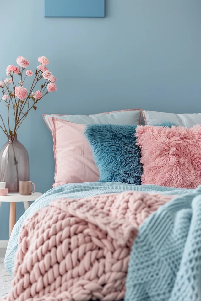 Charming Pink and Blue Bedroom Ideas for You