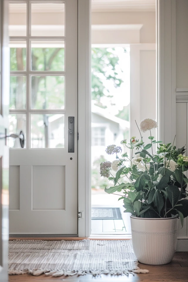Styling a Modern Entryway with Inspiration