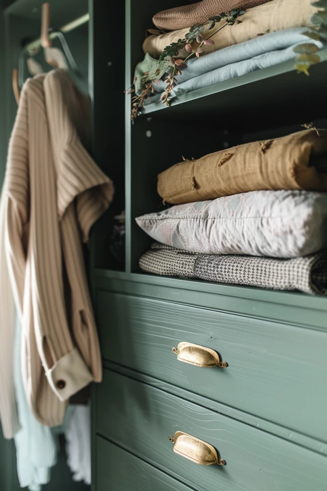 Closet Color Schemes to Enhance Organization