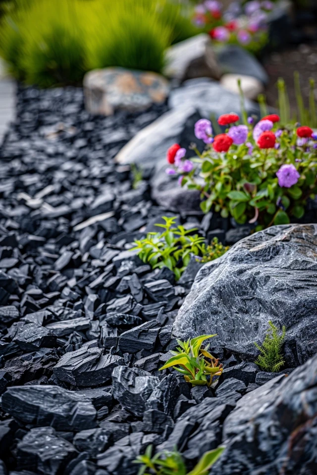 Advantages of Rock Landscaping and Mulch