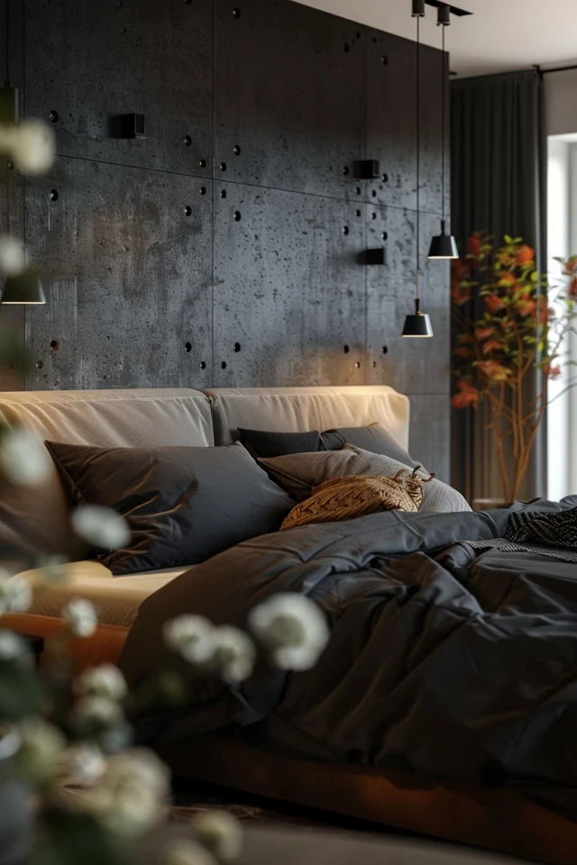 Chic Bedroom Ideas with Black Comforter | Redesign Tips - photo 2