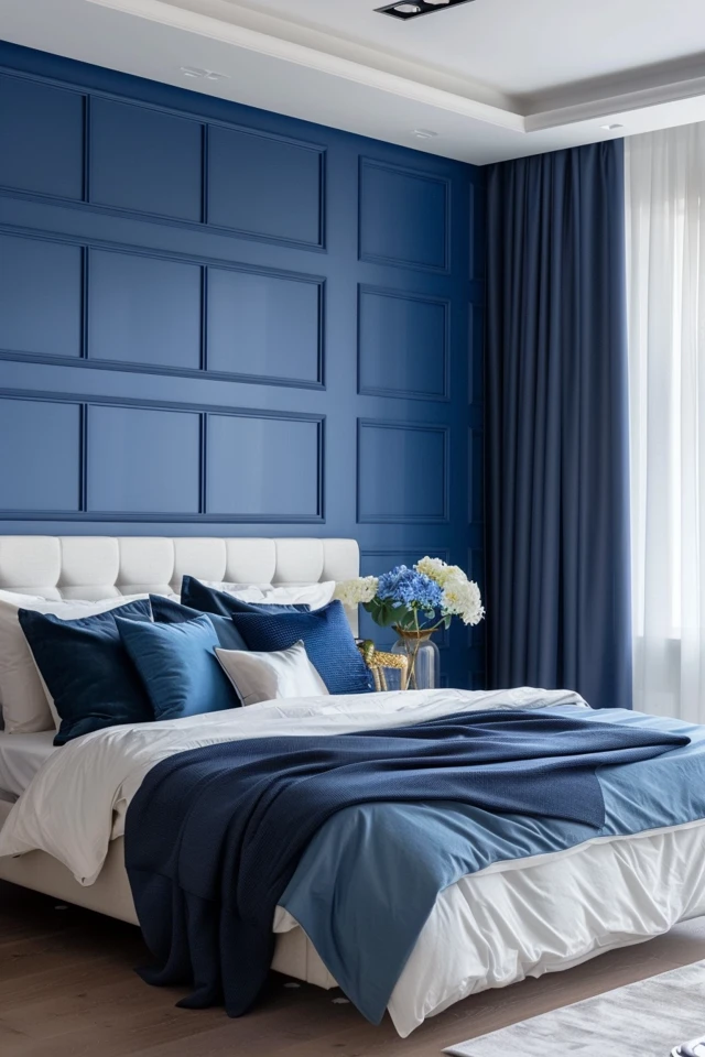 Royal Blue Bedroom Ideas for Elegant Decor | 57 chars