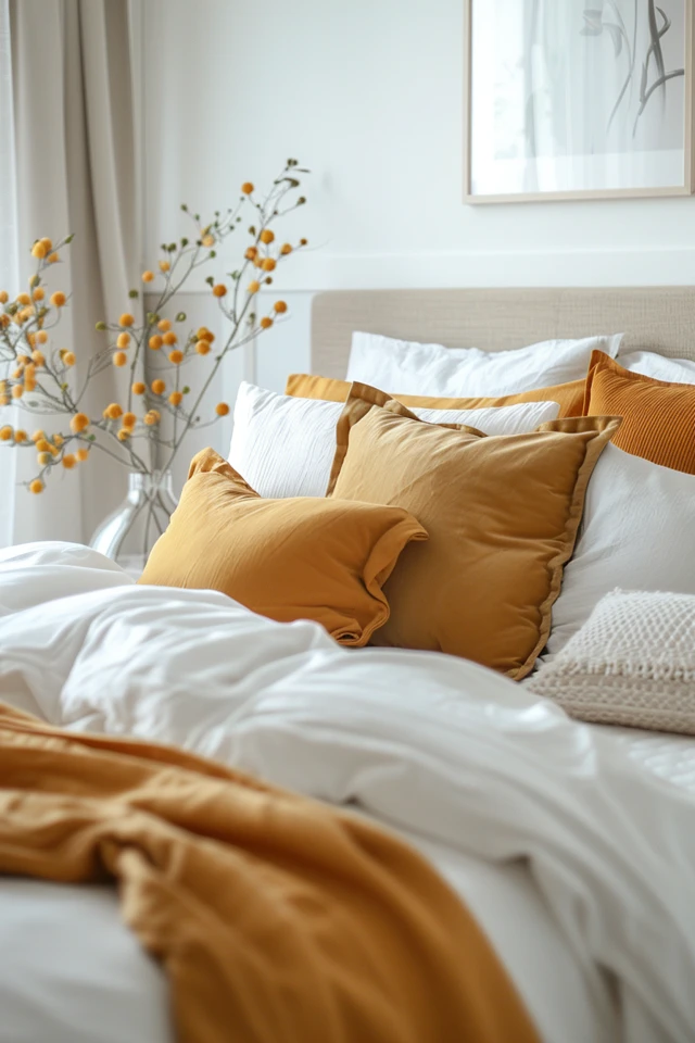 Elegant White and Gold Bedroom Ideas for A Luxe Space