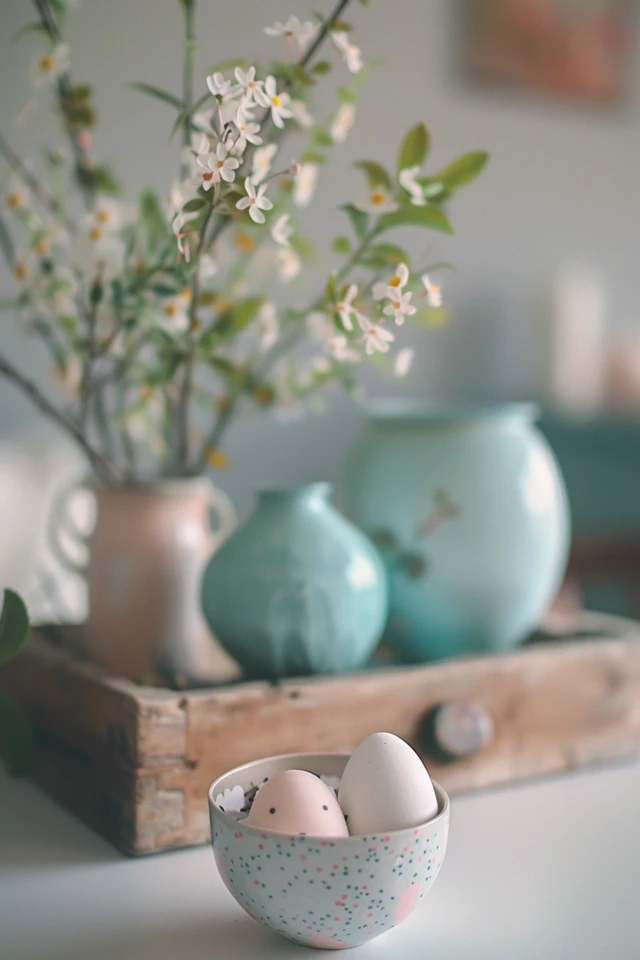 Incorporate Easter Theme Decor into Minimalist Spaces