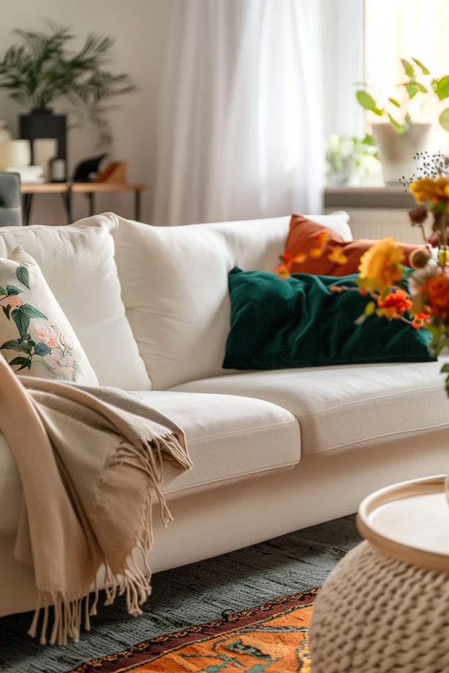 Chic White Sofa Living Room Decor Tips