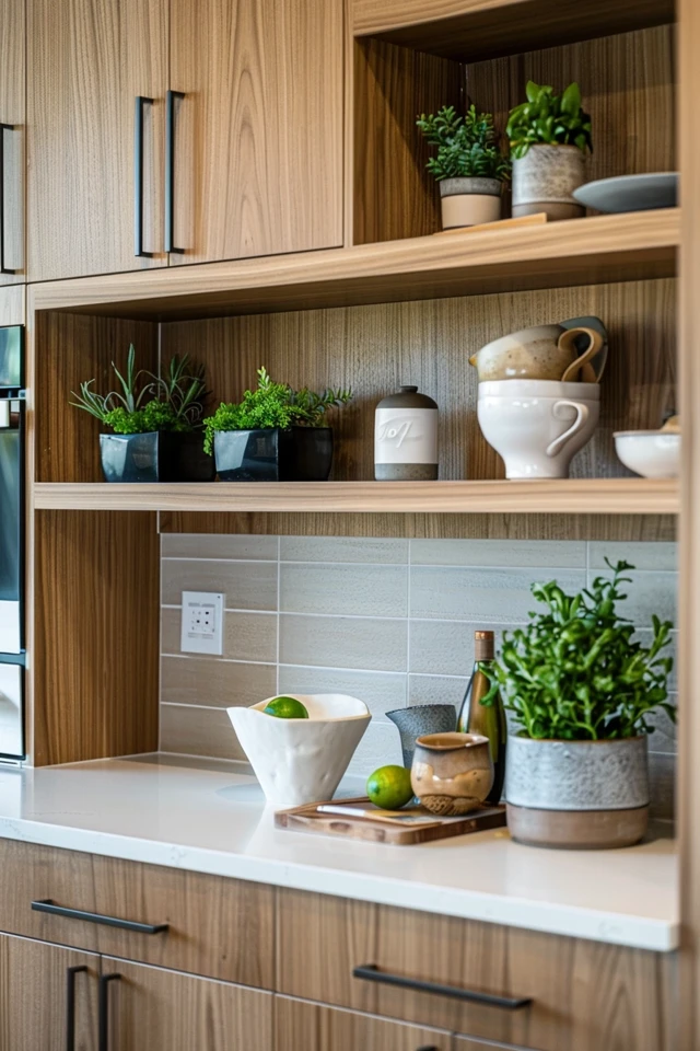Wood Cabinets Backsplash Ideas That Wow - photo 2