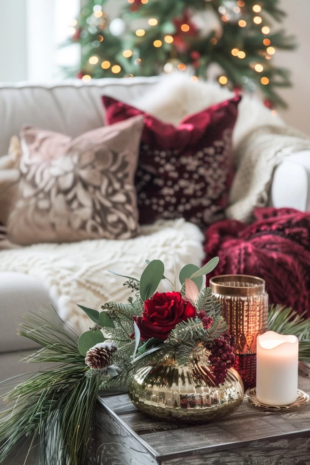 Enhancing Your Decor with Christmas-themed Vases