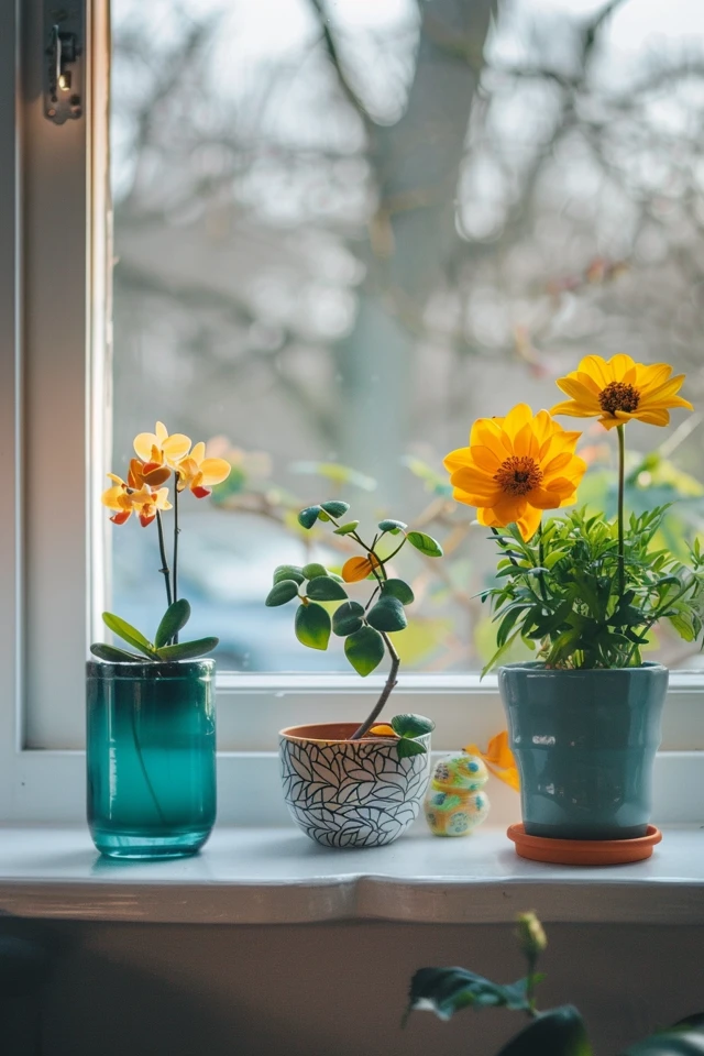 Brighten Your Space: Kitchen Window Sill Decorating Ideas