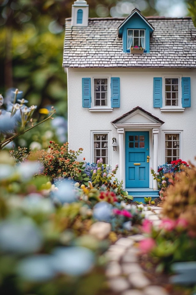 Charming Dollhouse Exterior Ideas to Inspire Creativity