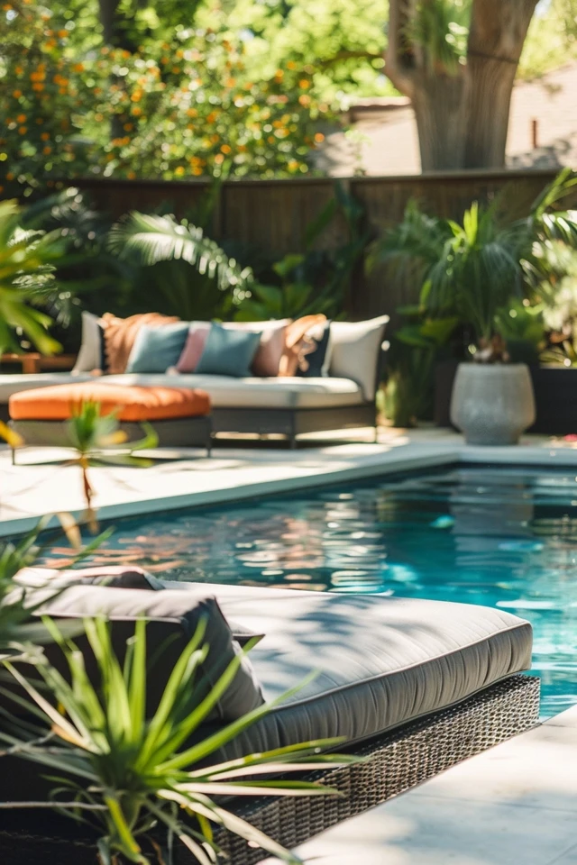 Backyard Above Ground Pool Landscaping Tips