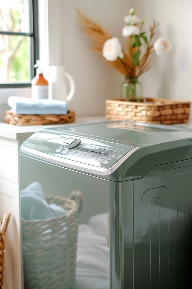 Top Load Washer Laundry Room Makeovers & Tips