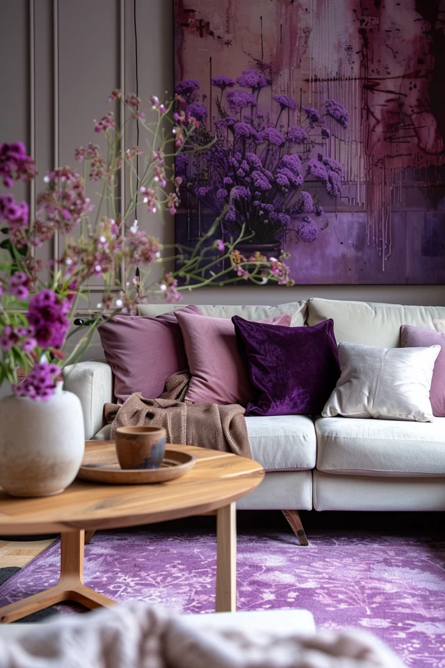 Creative Purple Painting Ideas for Your Home