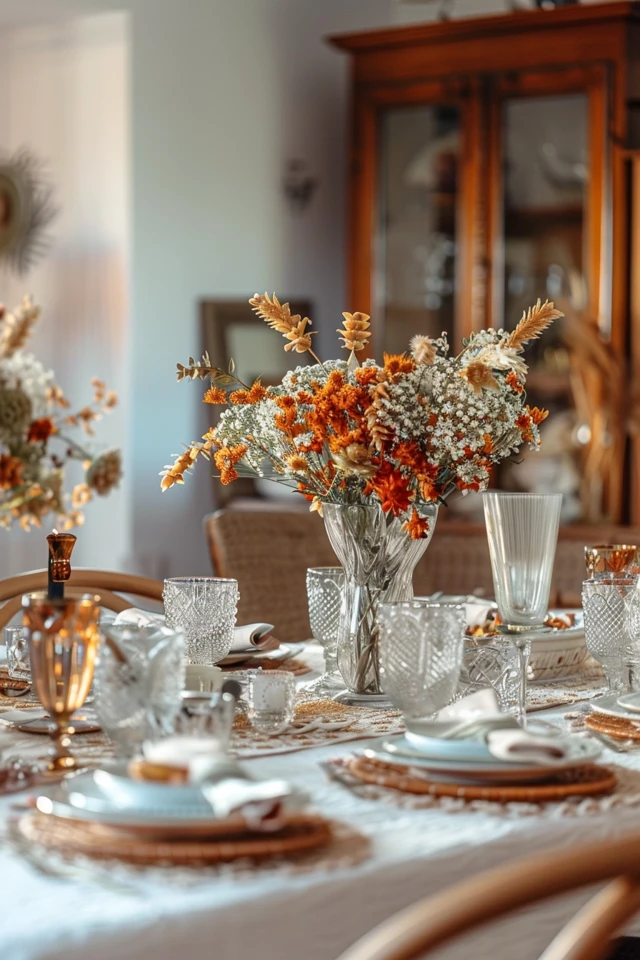Autumn Dining Room: Elegant and Stylish Decor