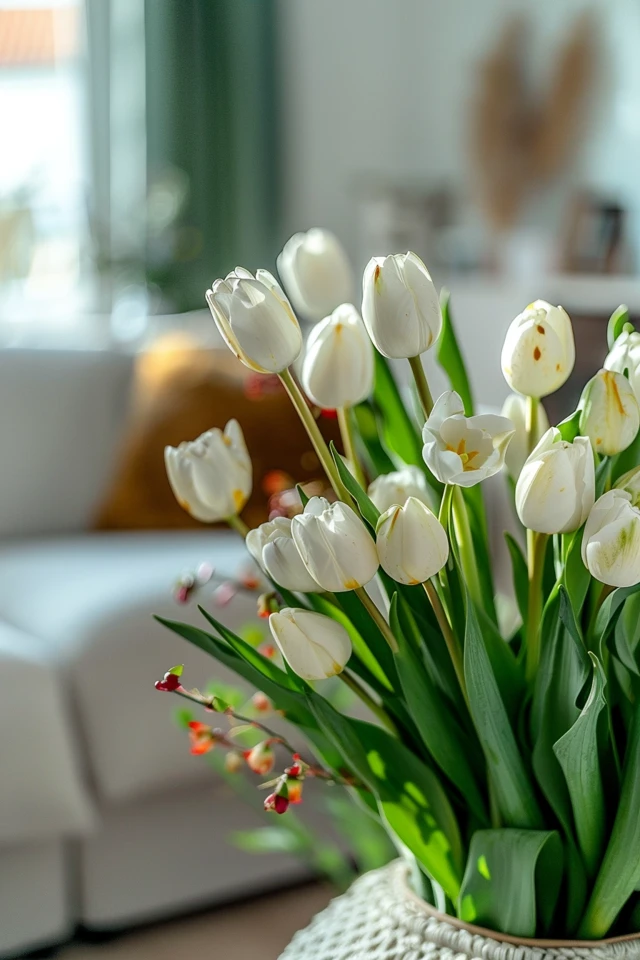 Using Vintage Neutral Easter Decorations for Easy Spring Styling