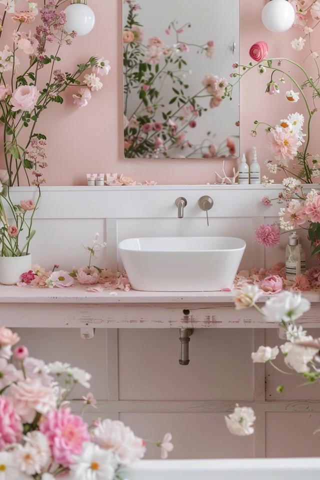 Small Bathroom Pony Wall Ideas