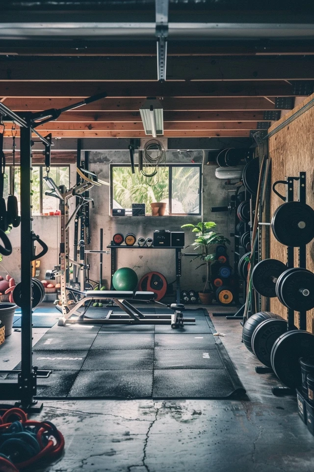 DIY Garage Gym Ideas for Your Home Workout Haven
