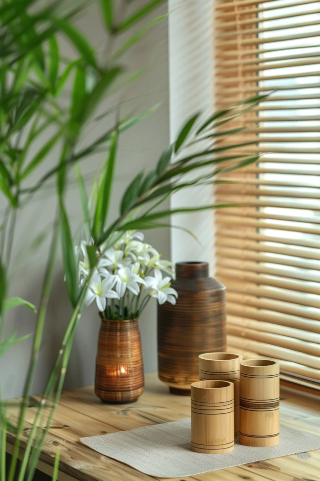 Creative Bamboo Planters for Your Home