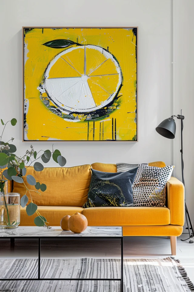 Bright Lemon Painting Ideas for Art Lovers