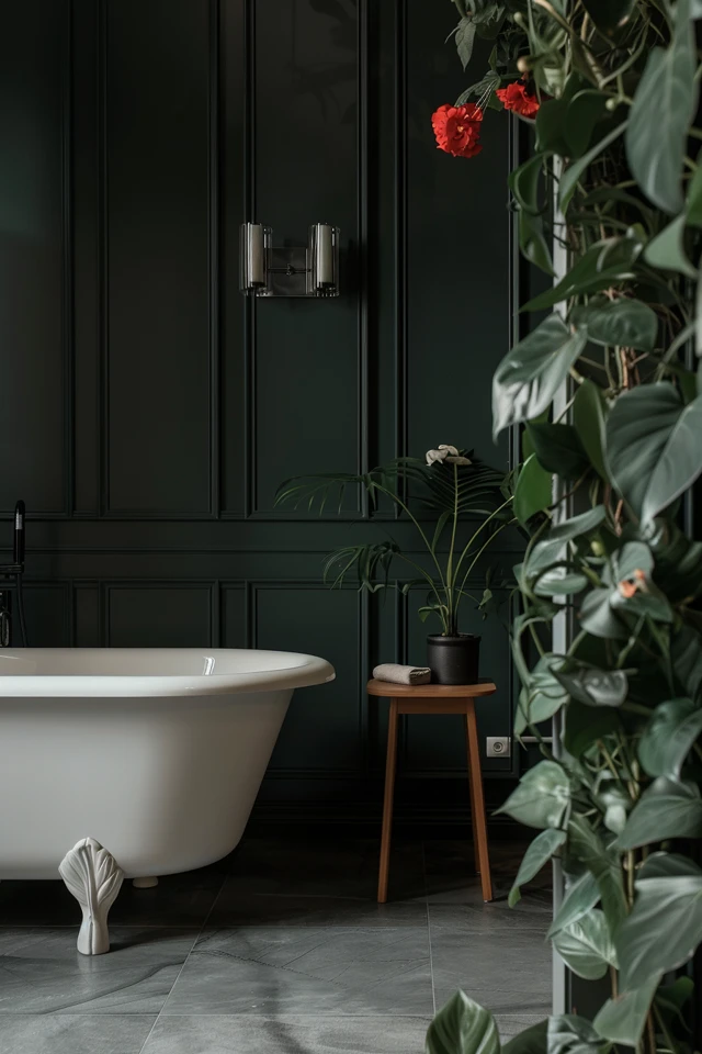 Stylish Tile Options for Dark Floor Bathrooms