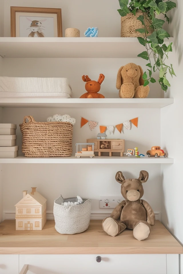 Creative Shelf Ideas for Book Display in the Nursery