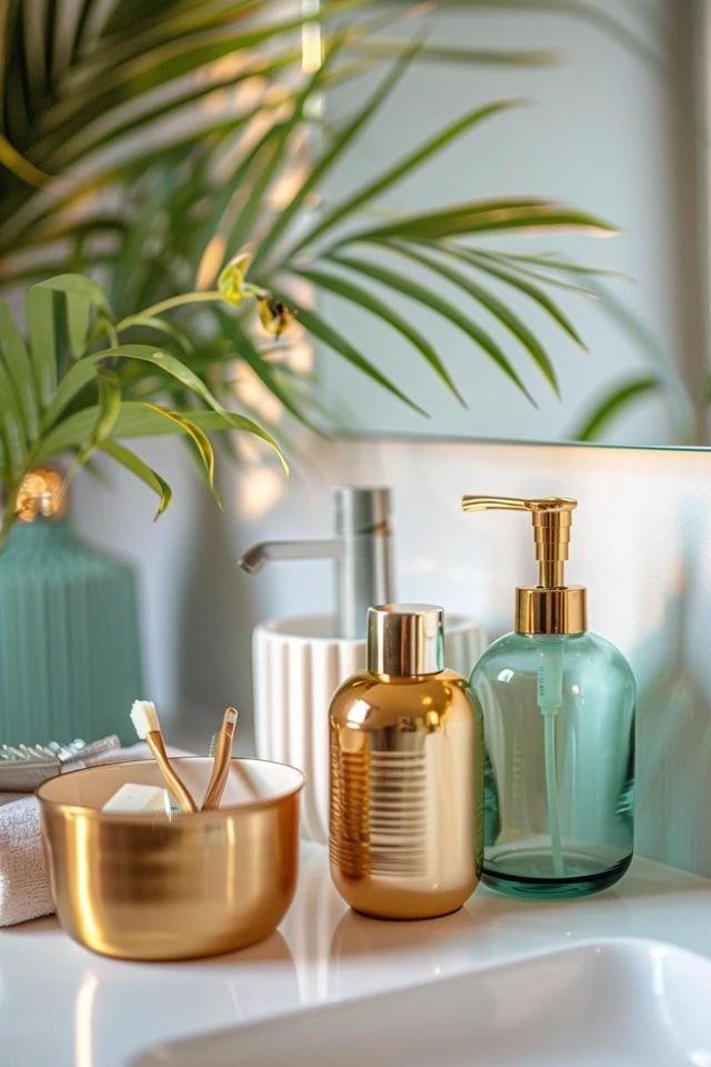 Gold Bathroom Decor Ideas: Luxe Style Tips